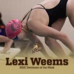 Lexi Weems named NSIC Swimmer of the Week