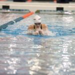 Mustang swimming & diving sweeps double dual at Morningside