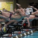 Men’s Swim & Dive Battles UW-Stevens Point