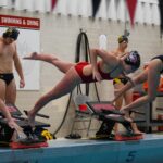 SCSU Swim & Dive Sweeps Dual Competition at Halenbeck