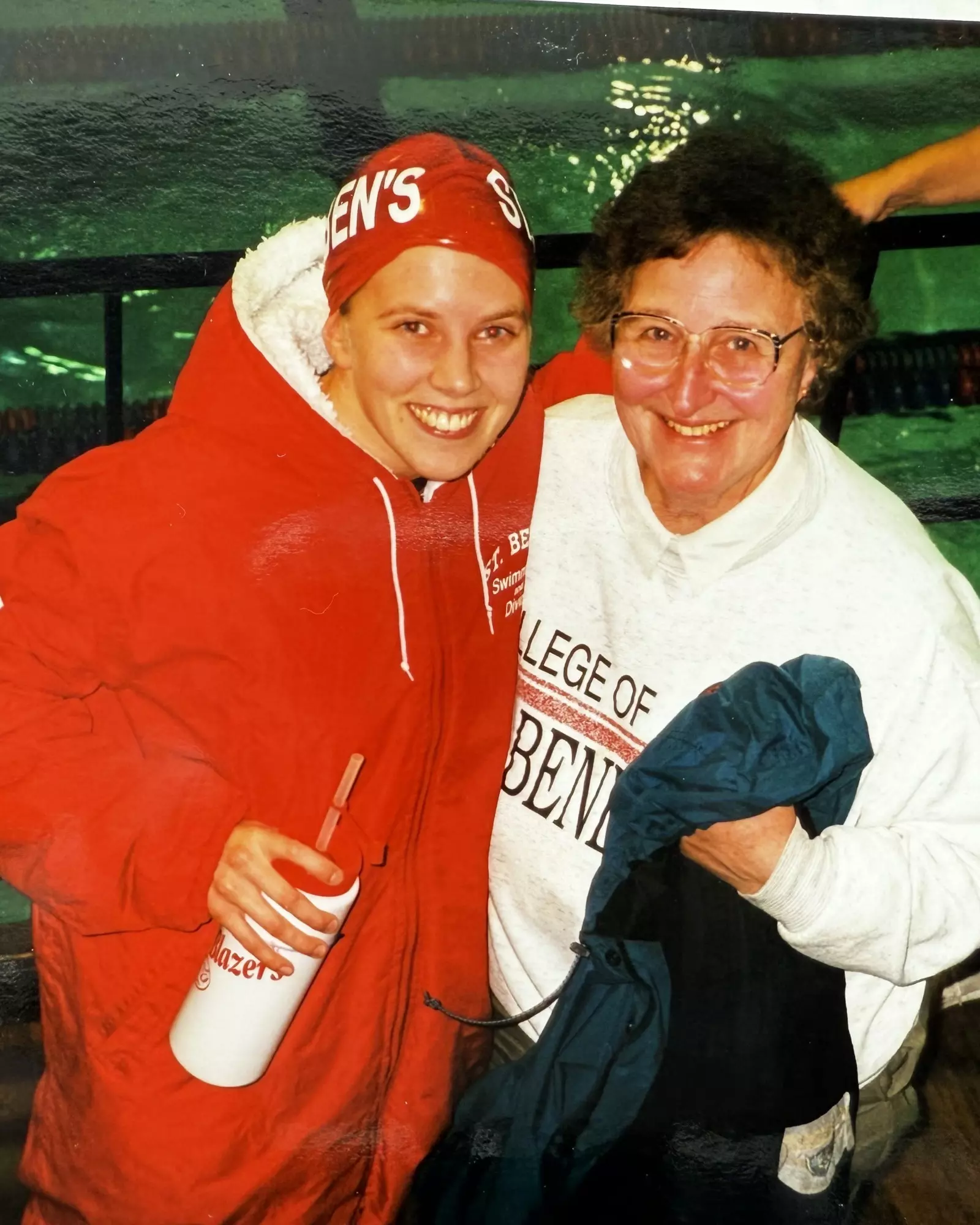 Deanne Sivertson Zelen with Sister Lois - mid 1990s